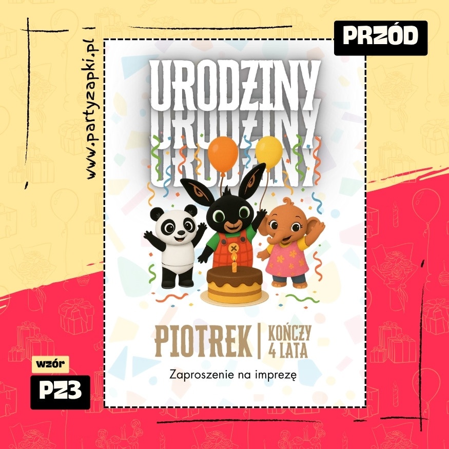 bing zaproszenie na urodziny 01 pz3 przod