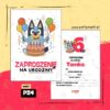 bluey zaproszenie na urodziny 06 pz4