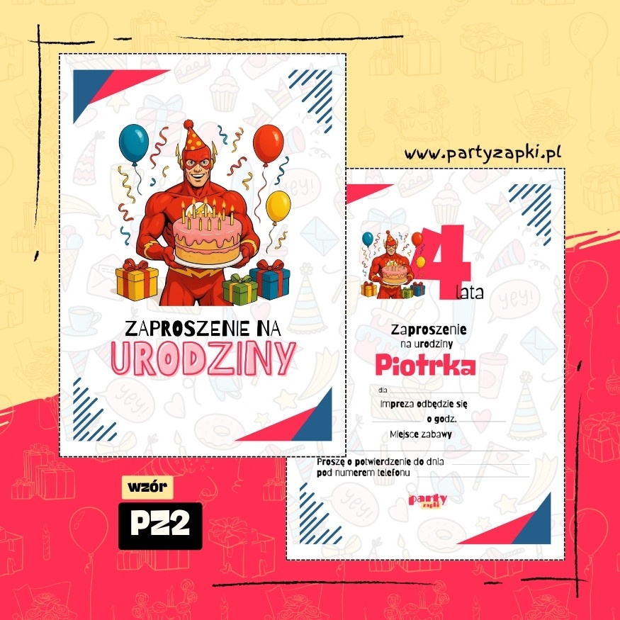 flash zaproszenie na urodziny 06 pz2