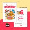 garfield zaproszenie na urodziny 01 pz1