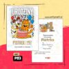 garfield zaproszenie na urodziny 01 pz3