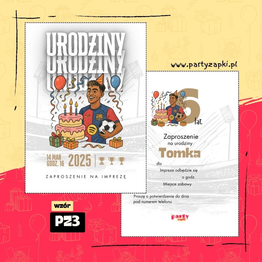 jamal zaproszenie na urodziny 10 pz3