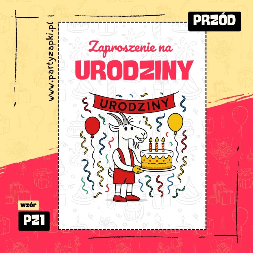 koziolek matolek zaproszenie na urodziny