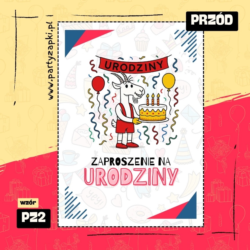 koziolek matolek zaproszenie na urodziny