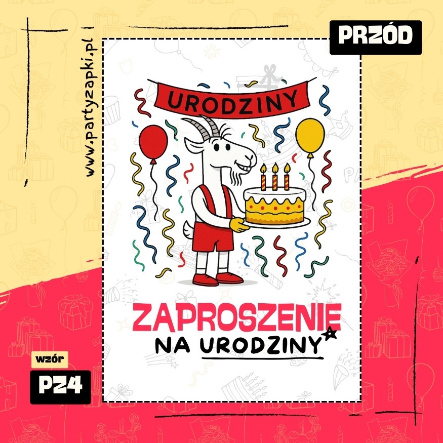 koziolek matolek zaproszenie na urodziny