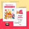kubus puchatek zaproszenie na urodziny 04 pz1
