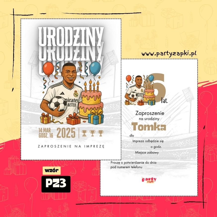 mbappe zaproszenie na urodziny 09 pz3