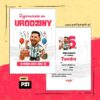 messi zaproszenie na urodziny 07 pz1