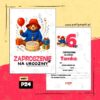 paddington zaproszenie na urodziny 03 pz4