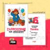paddington zaproszenie na urodziny 06 pz4