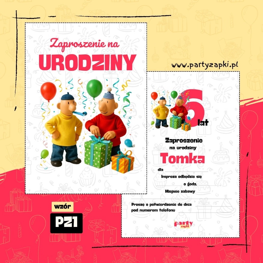 sasiedzi zaproszenie na urodziny 03 pz1