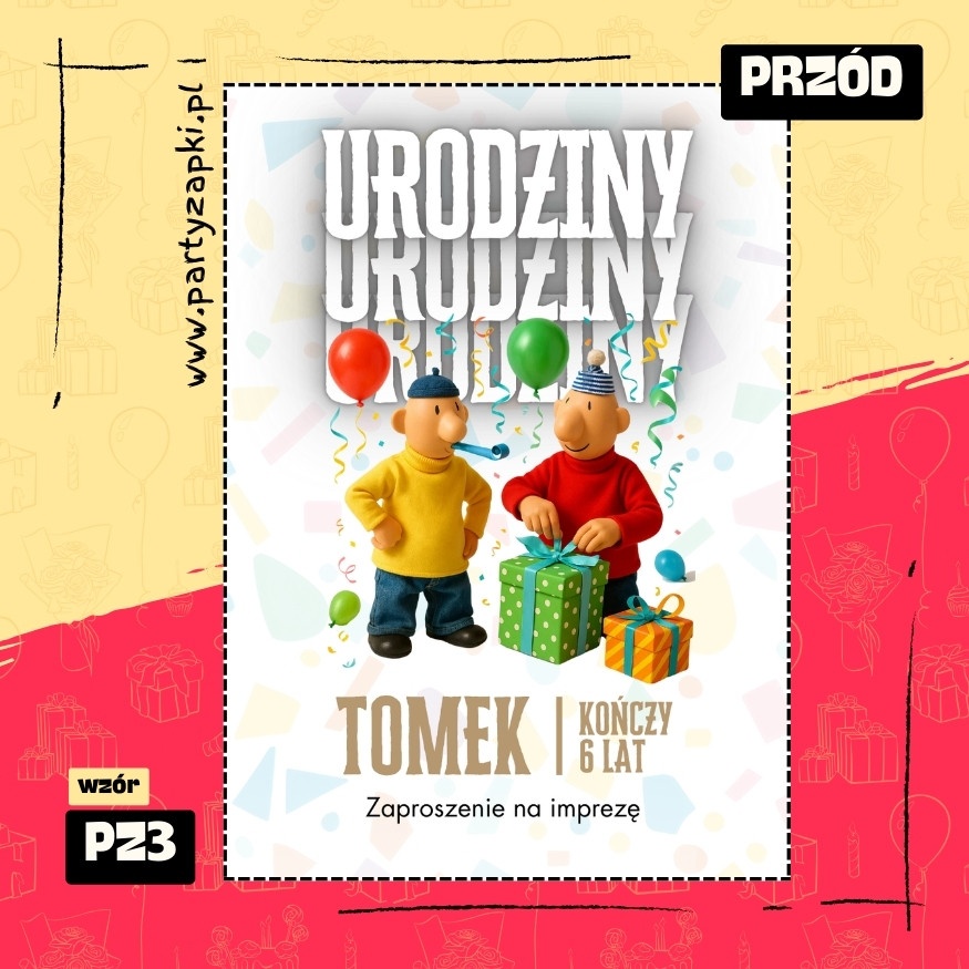 sasiedzi zaproszenie na urodziny