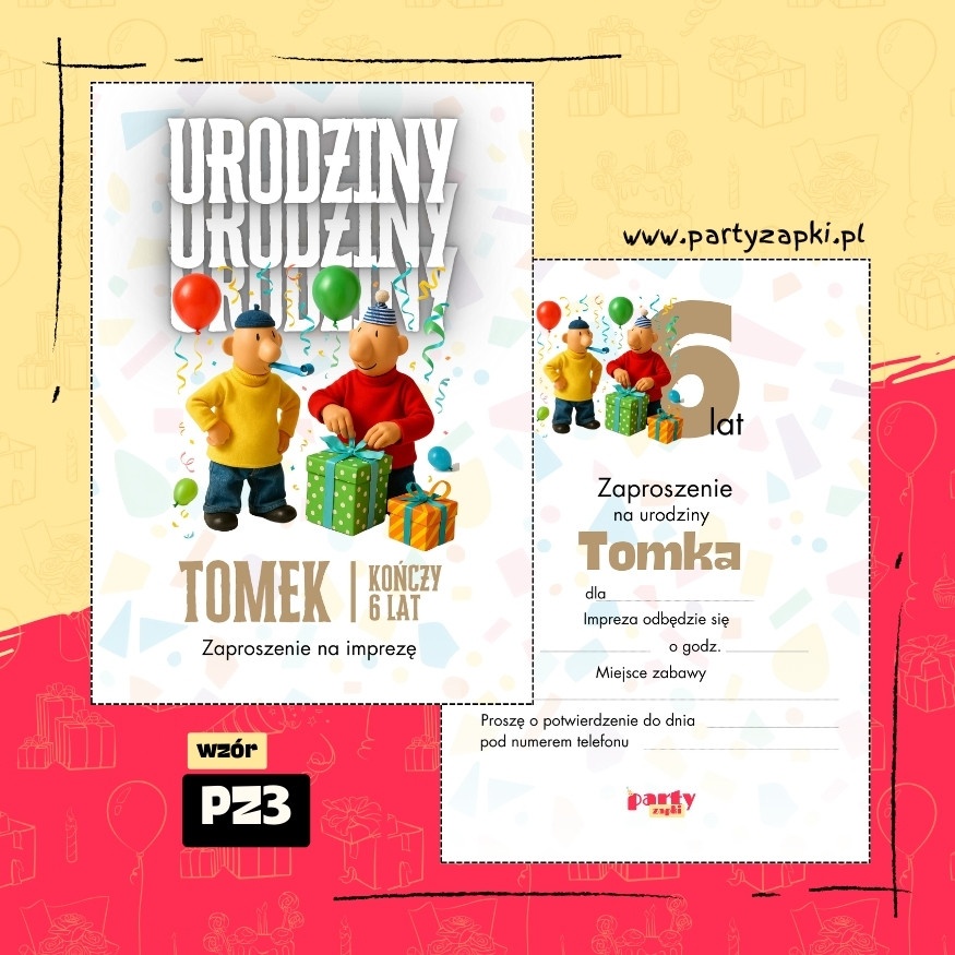 sasiedzi zaproszenie na urodziny 03 pz3
