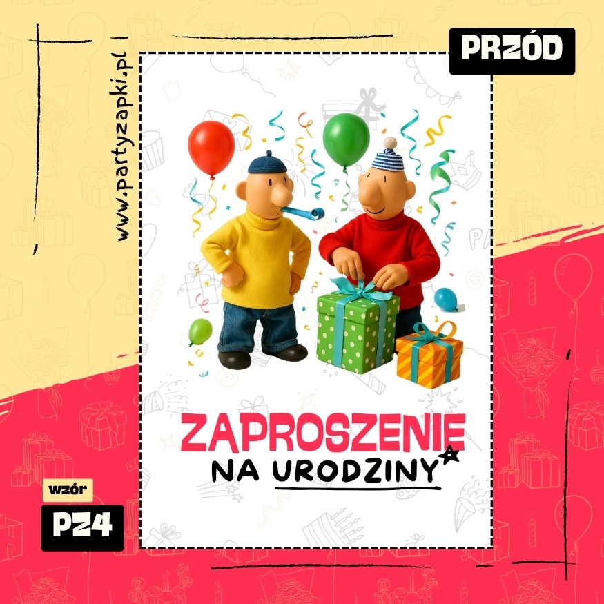 sasiedzi zaproszenie na urodziny