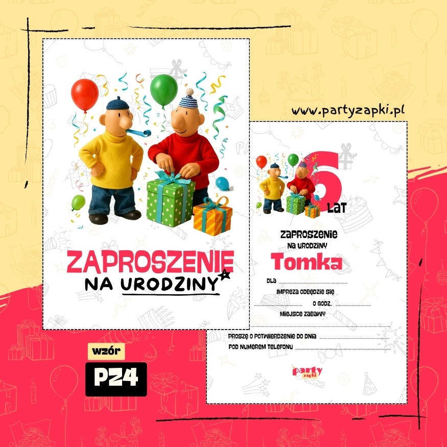 sasiedzi zaproszenie na urodziny 03 pz4