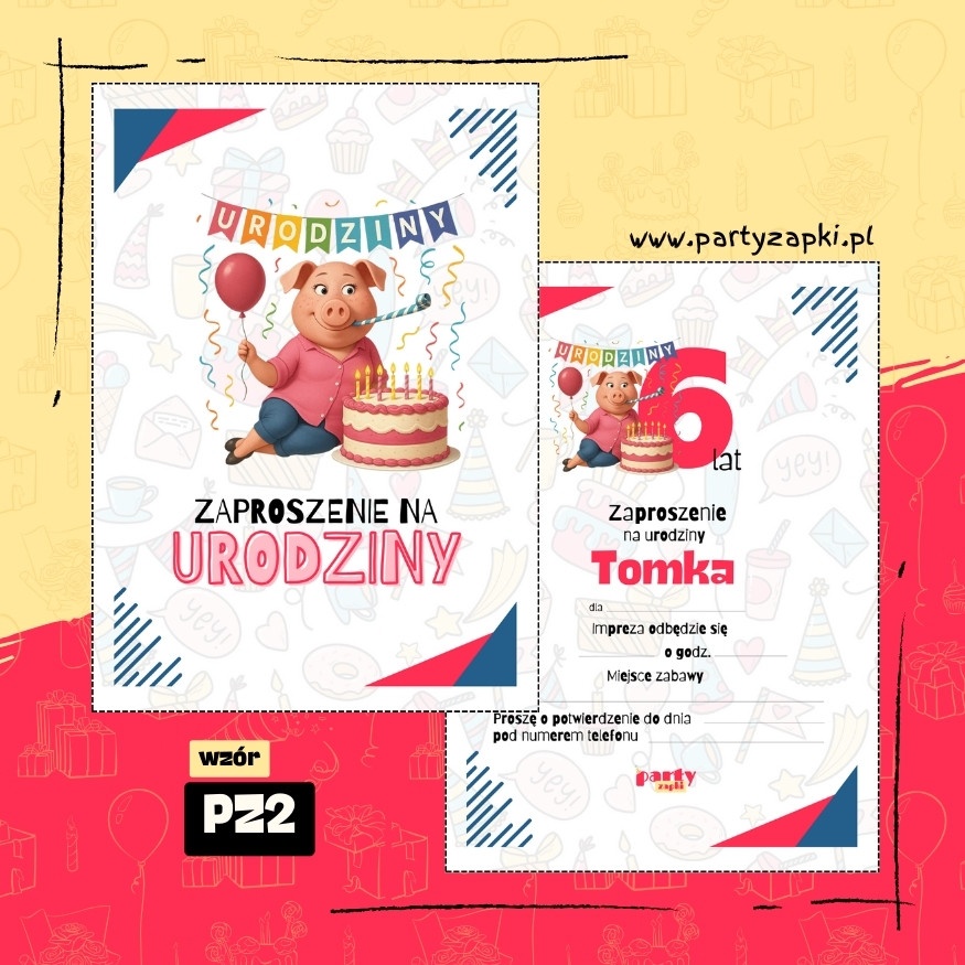 sing zaproszenie na urodziny 09 pz2