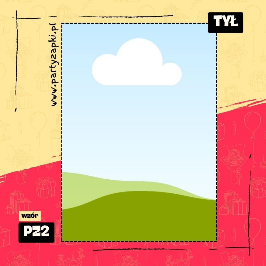 superman zaproszenie na urodziny 01 pz2 tyl