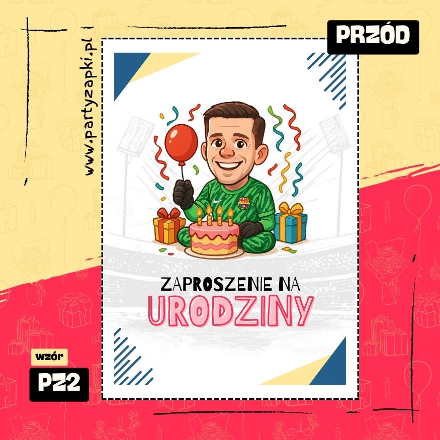 szczesny zaproszenie na urodziny 01 pz2 przod