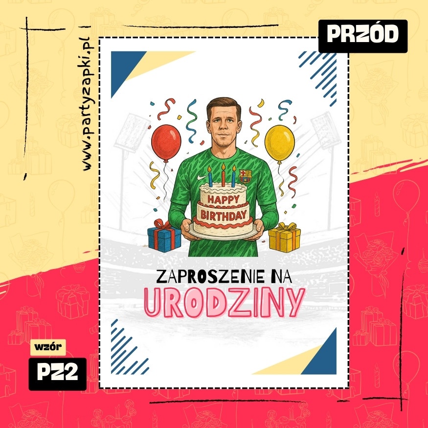 szczesny zaproszenie na urodziny 01 pz2 przod