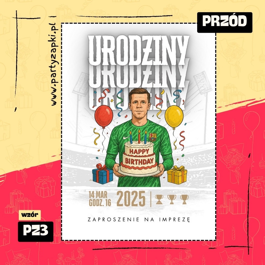 szczesny zaproszenie na urodziny 01 pz3 przod