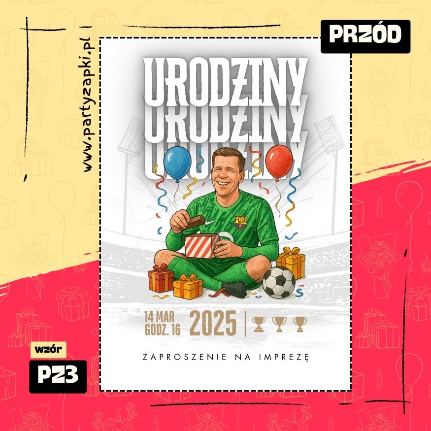 szczesny zaproszenie na urodziny 01 pz3 przod