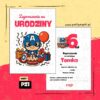 kapitan ameryka zaproszenie na urodziny 04 pz1