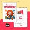 merida waleczna zaproszenie na urodziny 05 pz1