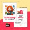 merida waleczna zaproszenie na urodziny 05 pz4