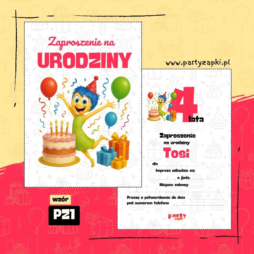 w glowie sie nie miesci zaproszenie na urodziny 01 pz1