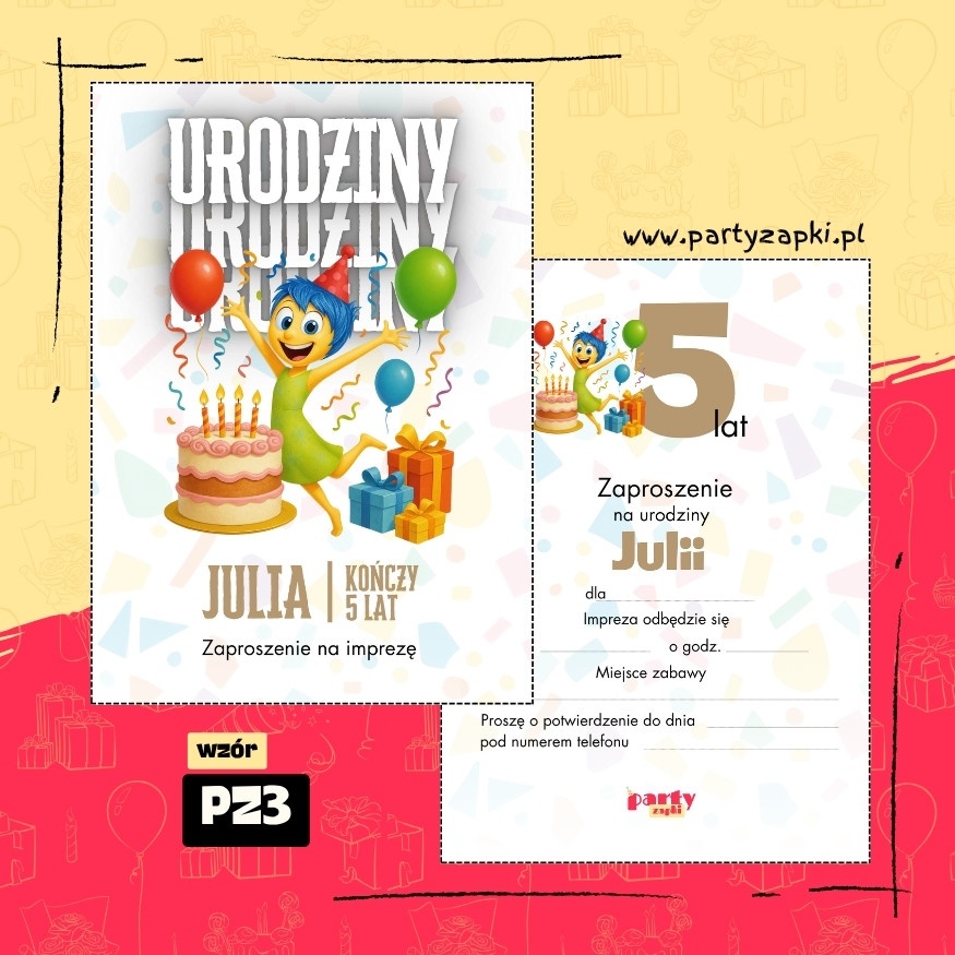 w glowie sie nie miesci zaproszenie na urodziny 01 pz3