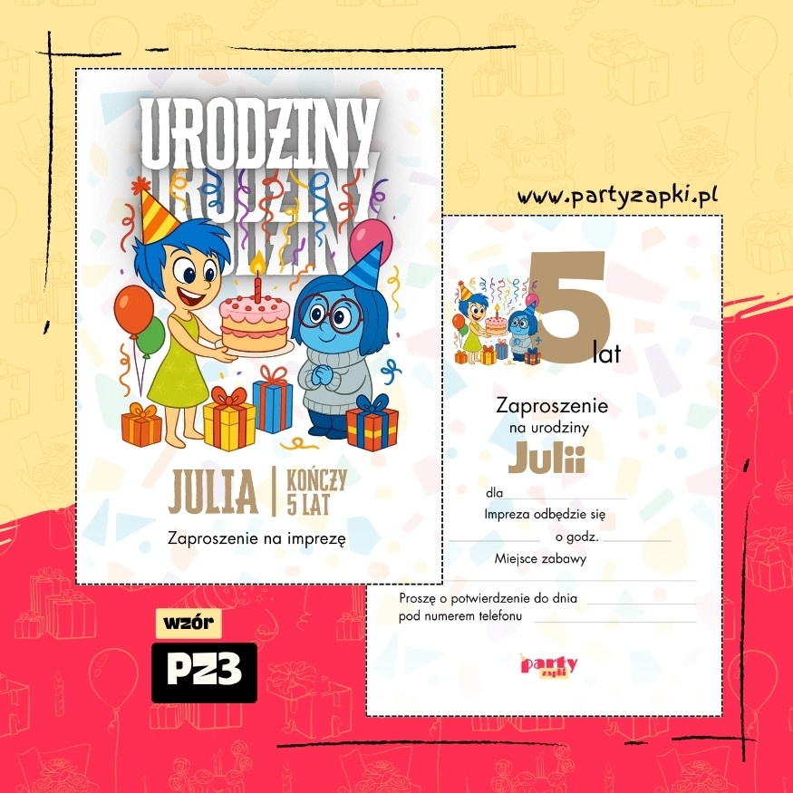 w glowie sie nie miesci zaproszenie na urodziny 02 pz3