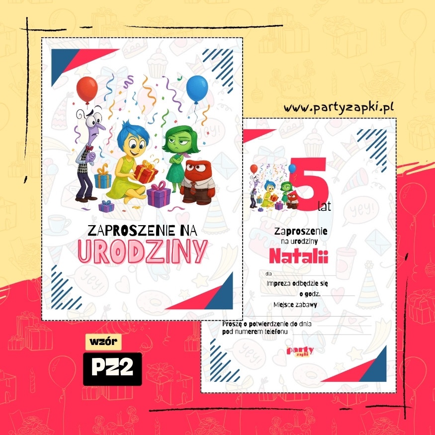 w glowie sie nie miesci zaproszenie na urodziny 06 pz2