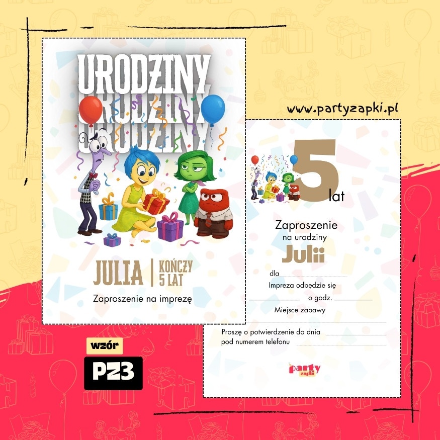 w glowie sie nie miesci zaproszenie na urodziny 06 pz3