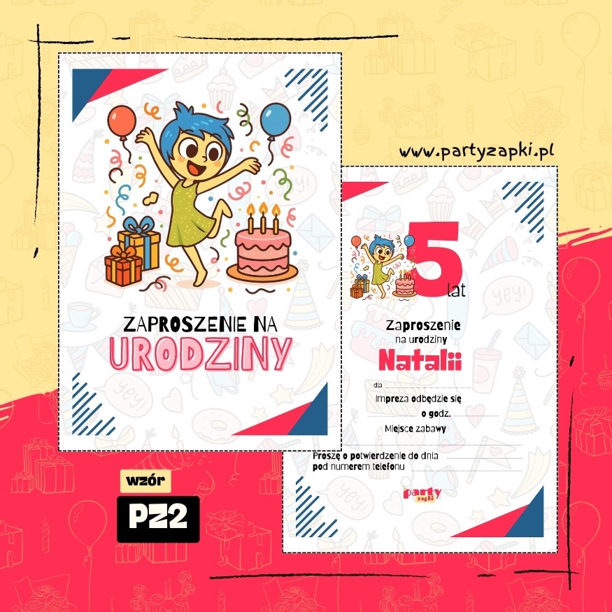 w glowie sie nie miesci zaproszenie na urodziny 07 pz2