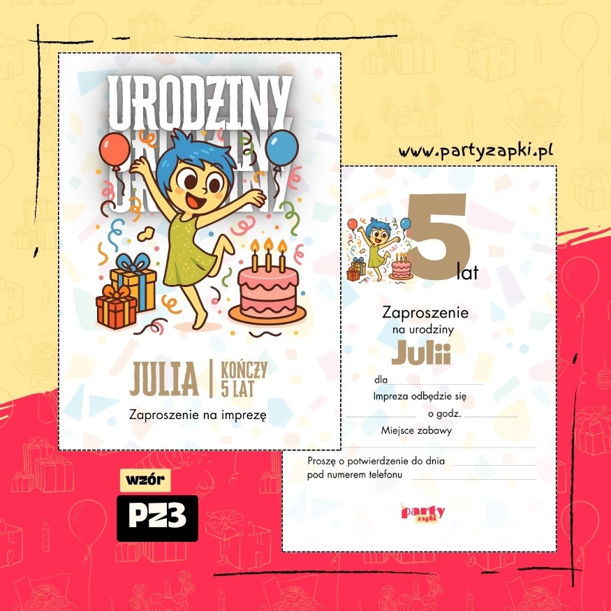 w glowie sie nie miesci zaproszenie na urodziny 07 pz3