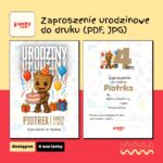 groot straznicy galaktyki zaproszenie na urodziny partyzapki 04