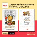 groot straznicy galaktyki zaproszenie na urodziny partyzapki 06