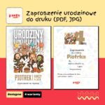 groot straznicy galaktyki zaproszenie na urodziny partyzapki 08