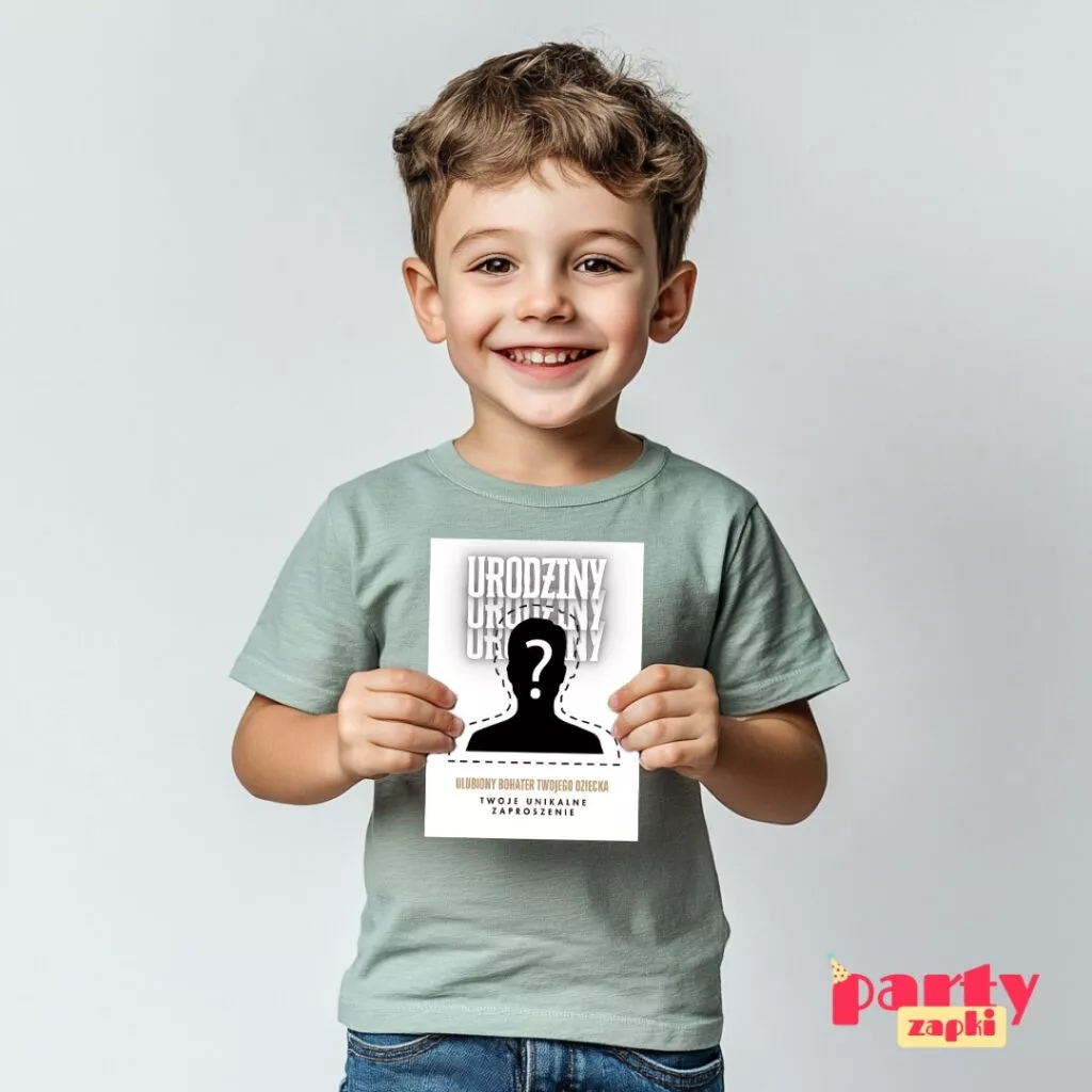 unikalne zaproszenie na urodziny na zamówienie