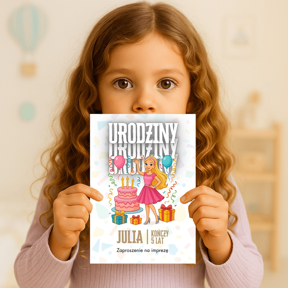 barbie zaproszenie partyzapki 01 3