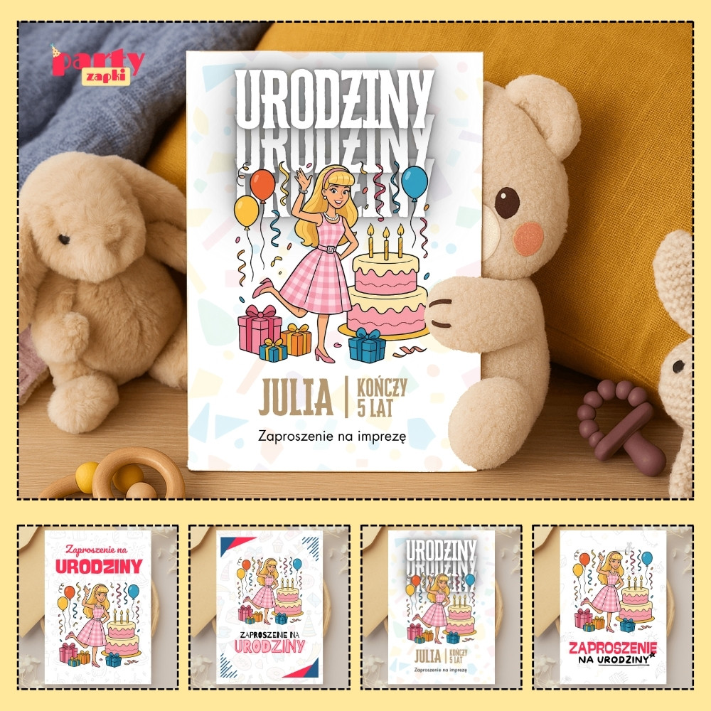 barbie zaproszenie partyzapki 03 1