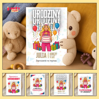 barbie zaproszenie partyzapki 04 1