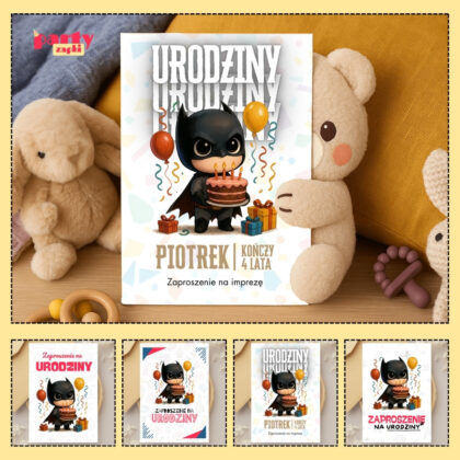 batman zaproszenie partyzapki 03 1