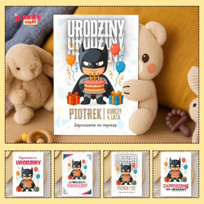 batman zaproszenie partyzapki 04 1