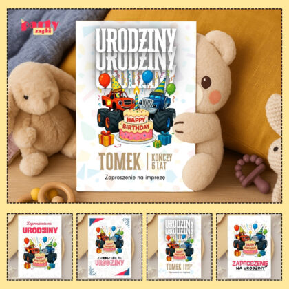 blaze i mega maszyny zaproszenie partyzapki 03 1