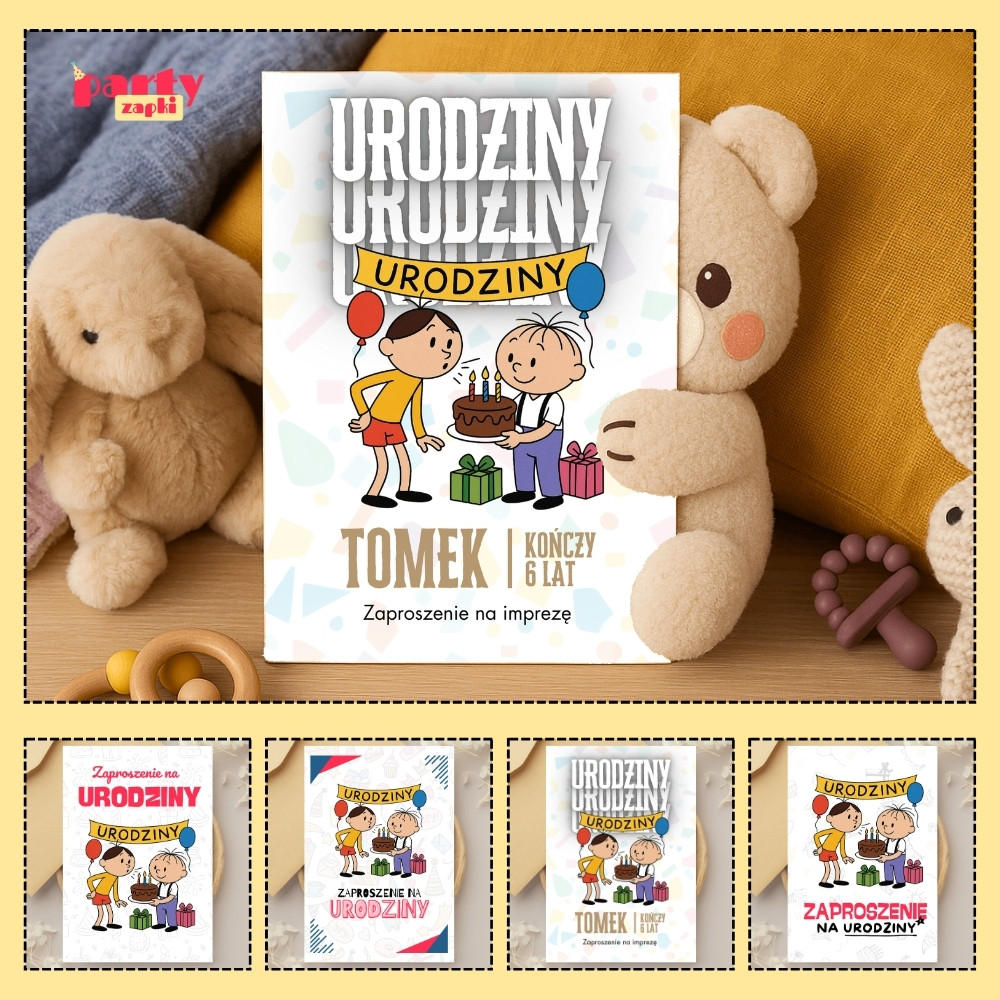 bolek i lolek zaproszenie partyzapki 06 1