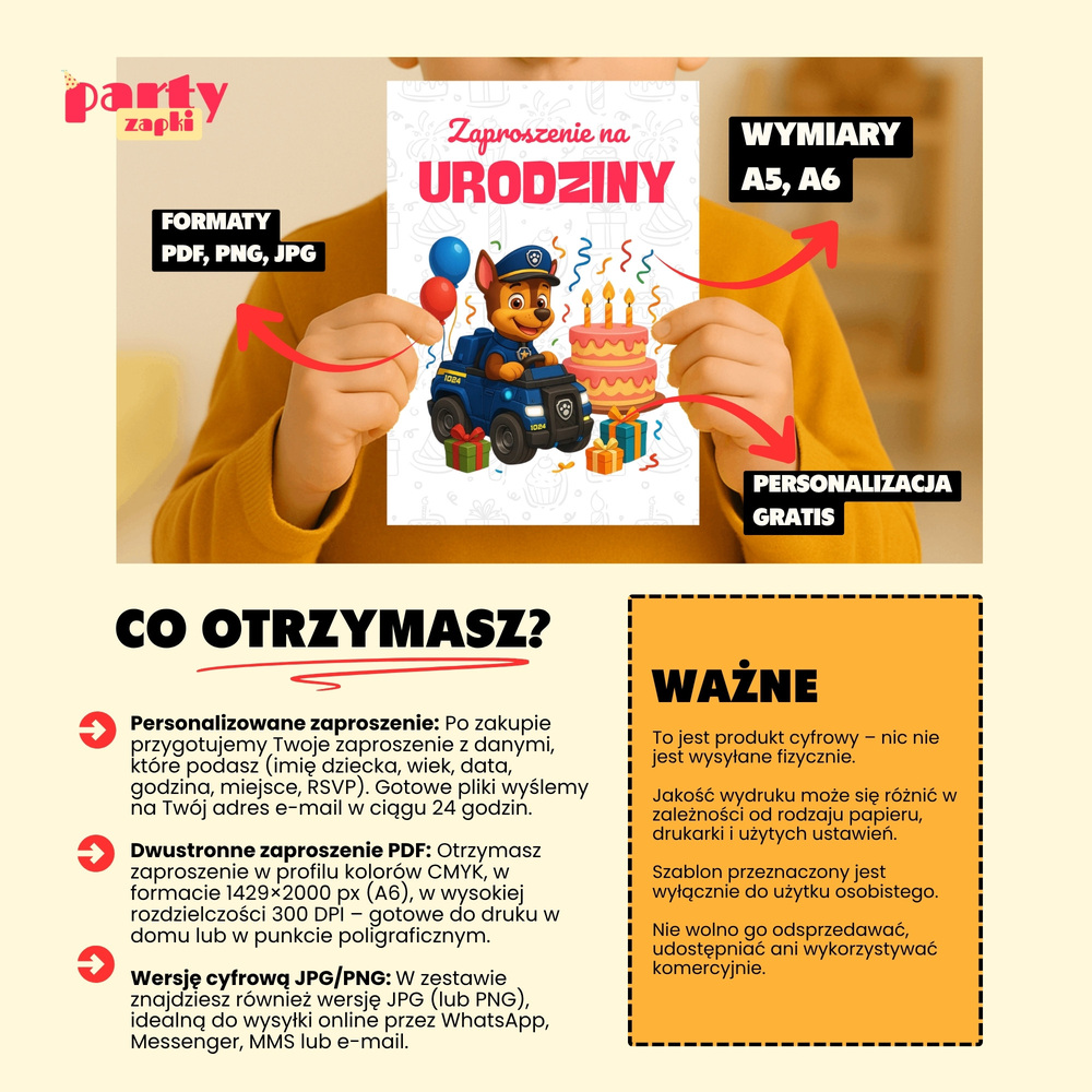 chase psi patrol zaproszenie partyzapki 05 4