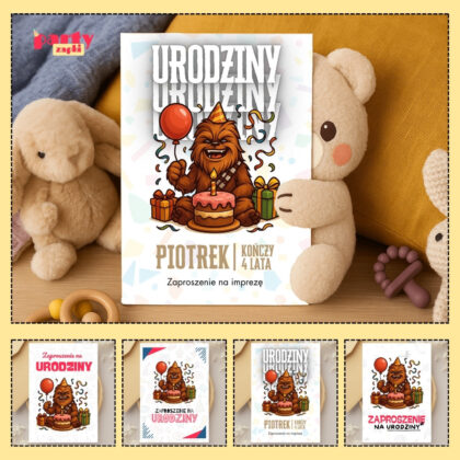 chewbacca gwiezdne wojny zaproszenie partyzapki 03 1