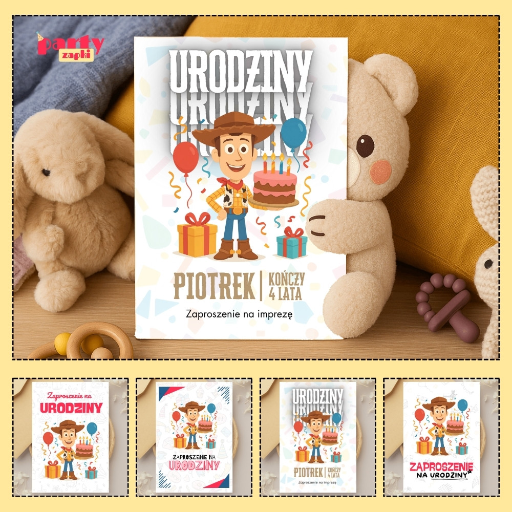 chudy toy story zaproszenie partyzapki 03 1