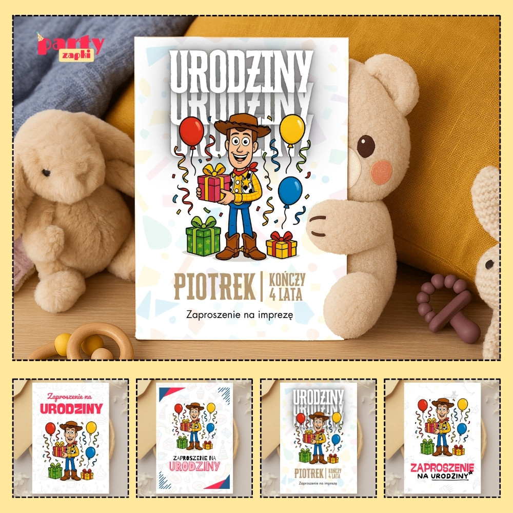 chudy toy story zaproszenie partyzapki 06 1
